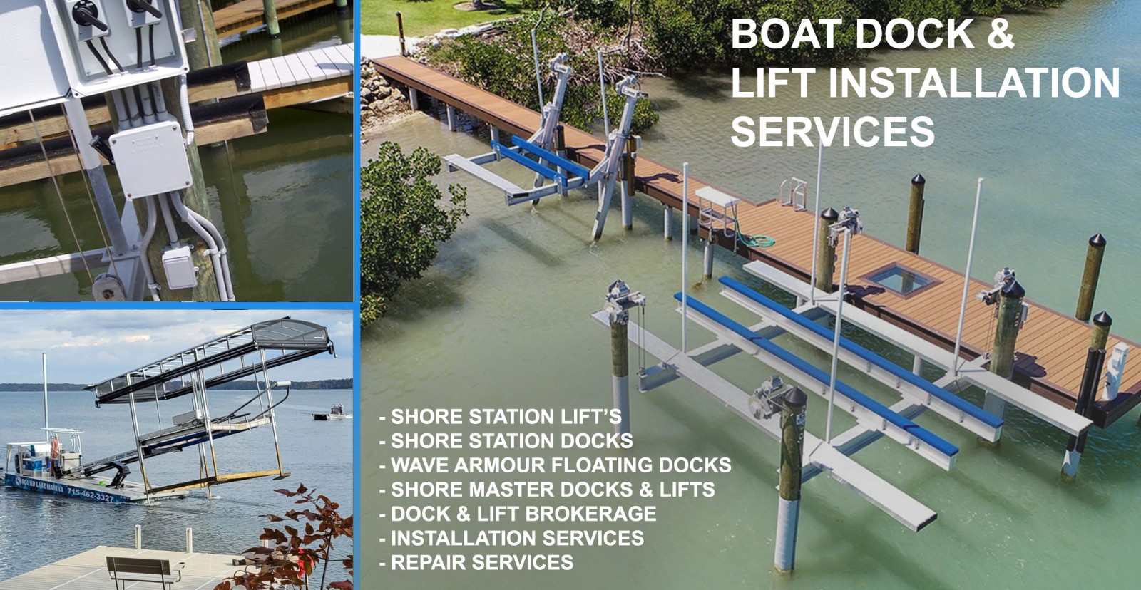 Boat Dock and Boat Lift Installation and Services Near Me